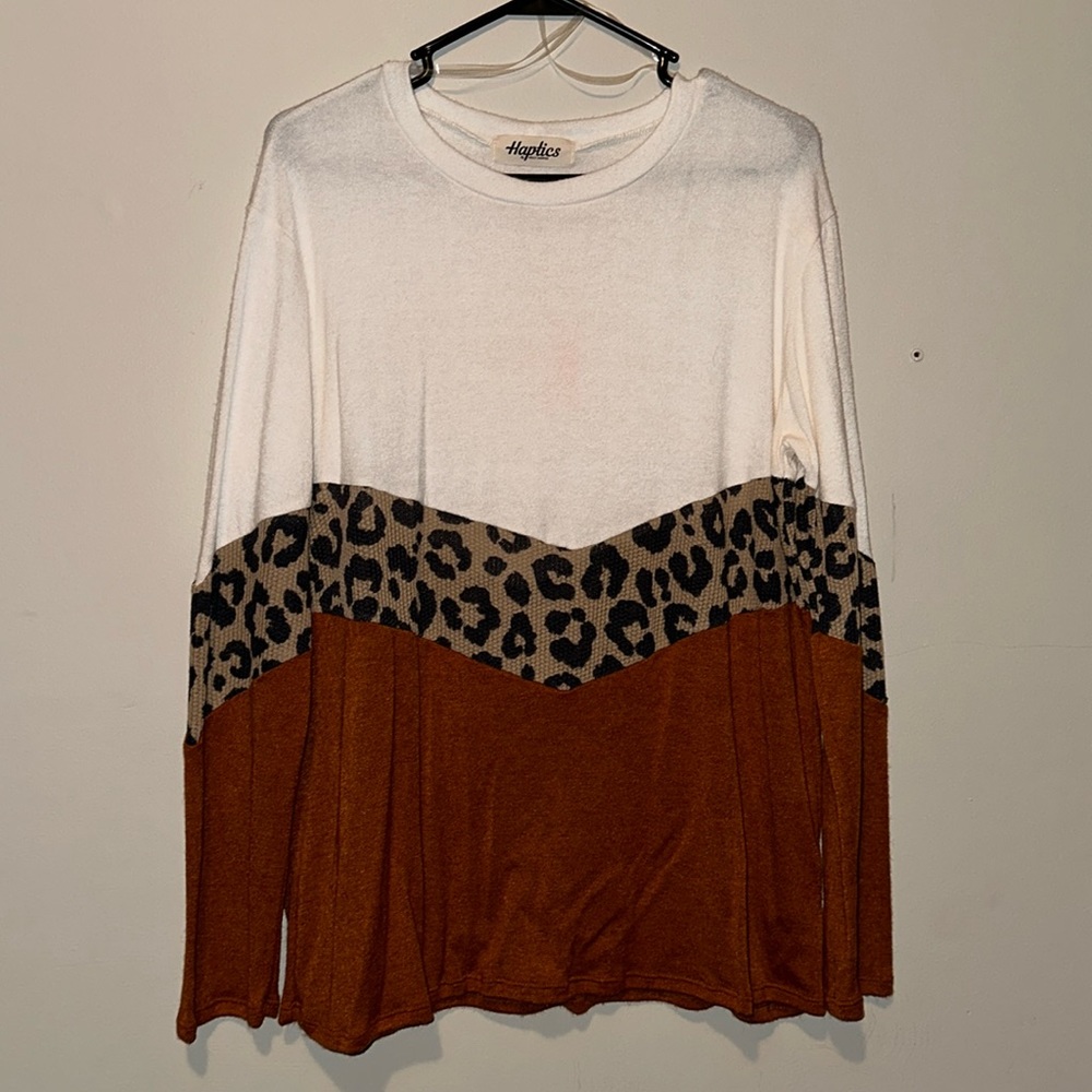 Animal Print Sweater